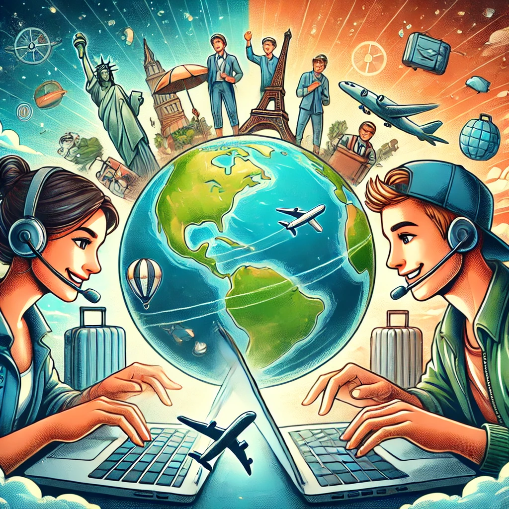 Travel Guides Illustration